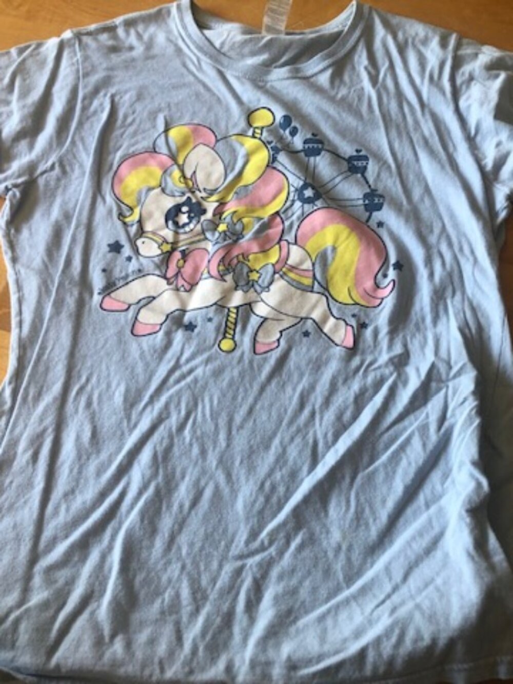 Blue Carousel Tee